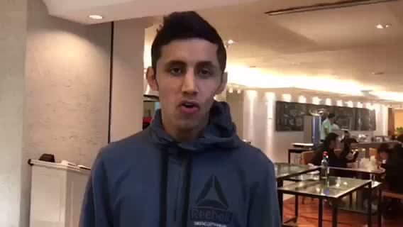 モイセス・フエンテス(メキシコ)意気込みコメント