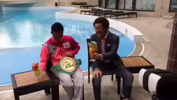 比嘉大吾(白井・具志堅)15連続KO日本記録達成一夜明け会見