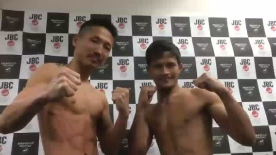 OPBF東洋太平洋Sバンタム級王座戦前日計量