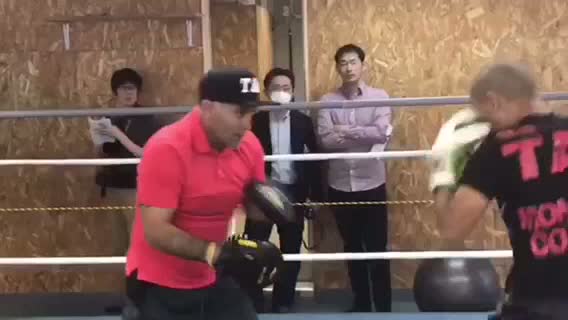 モイセス・カジェロス(メキシコ)連打動画