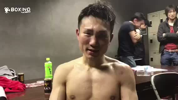 日本Lフライ級タイトル戦コメント動画