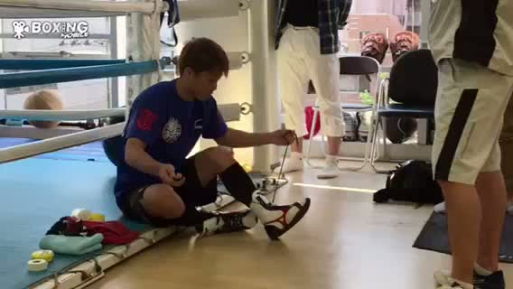 井上尚弥(大橋)意気込み動画