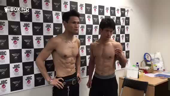 IBF世界Sウェルター級2位決定戦前日計量動画