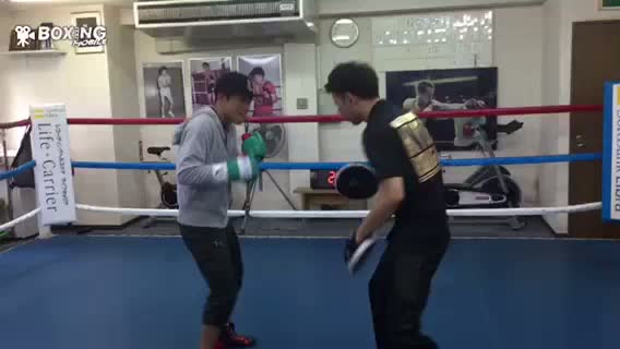 亀田興毅(協栄)公開練習