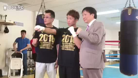 井上尚弥(大橋)公開練習動画