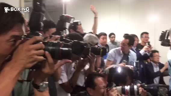 WBA世界バンタム級タイトル戦予備検診