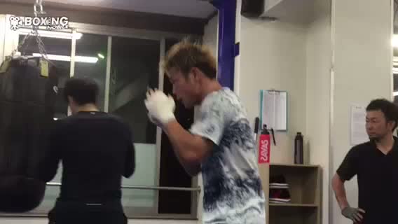 勅使河原弘晶(輪島功一S)の練習動画