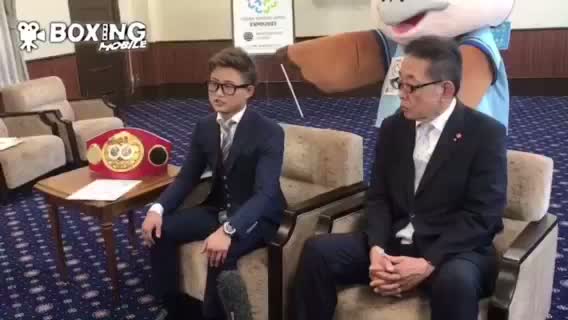 京口紘人(ワタナベ)が大阪府知事表敬訪問