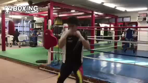辰吉寿以輝(大阪帝拳)練習動画