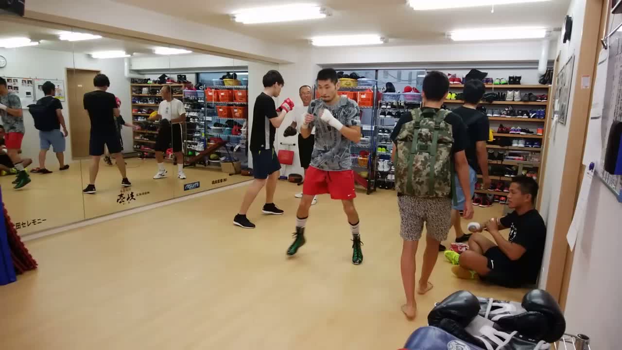 岩佐亮佑(セレス)本格スパーリング開始