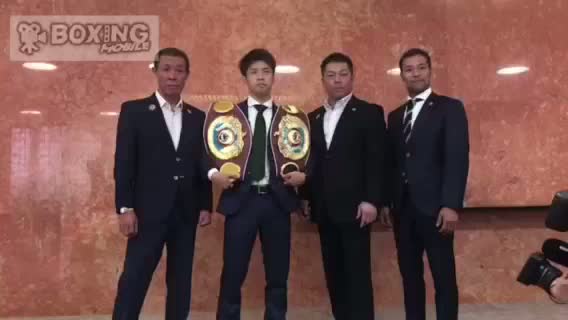 田中恒成(畑中)が世界戦発表