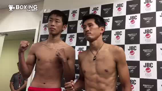 OPBFフェザー級タイトル戦前日計量