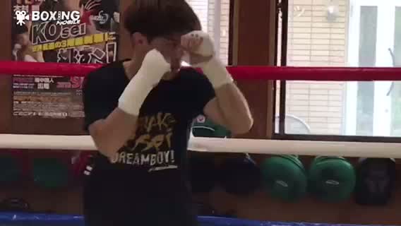 田中恒成(畑中)練習動画