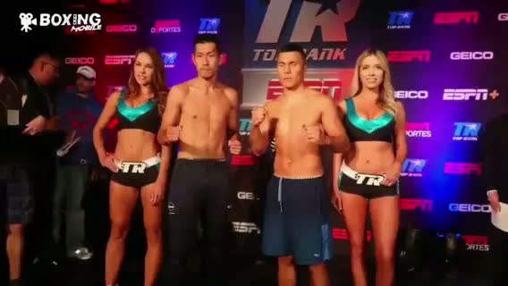 岡田博喜(角海老宝石)前日計量