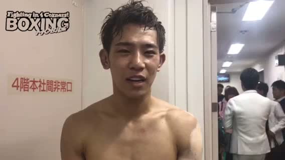 日本Sバンタム級挑戦者決定戦勝ちコメ