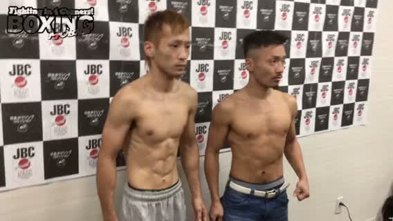 日本ミニマム級挑戦者決定戦前日計量動画