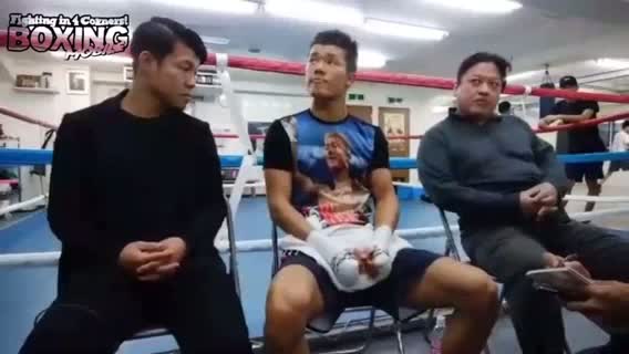 亀田和毅(協栄)公開練習動画