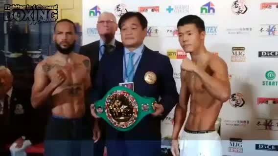 WBC世界Sバンタム級暫定王座決定戦前日計量