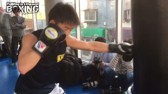 拳四朗(BMB)公開練習