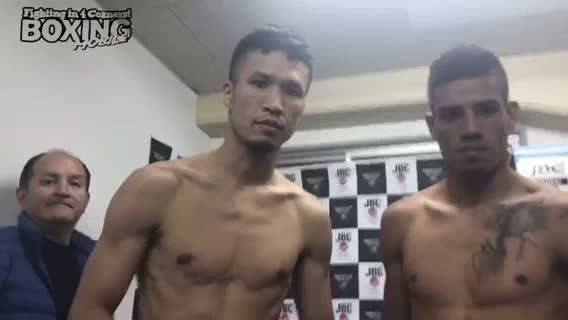 プレシアド(コロンビア)vs大沢(ロマンサJ)前日計量動画