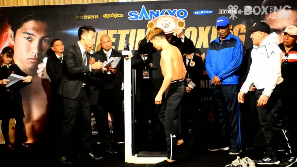 井岡・ニエテス計量 in マカオ動画