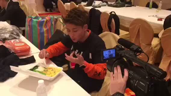 ブドラーvs京口紘人 前日計量動画