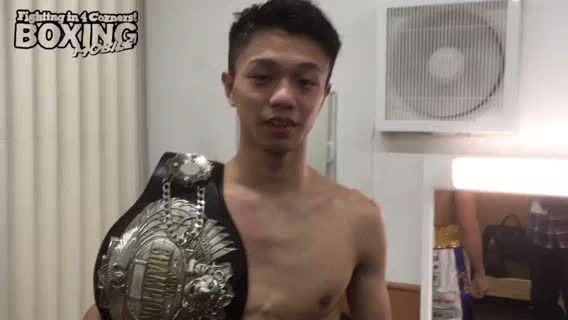 日本フライ級新王者 勝ちコメ