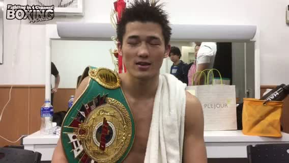 OPBF Sフェザー級タイトル戦勝ちコメ