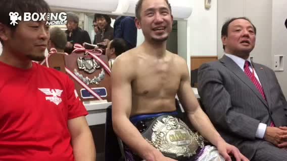 日本ライト級タイトル戦勝ちコメ