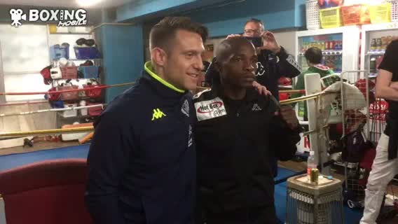 モルティ・ムザラネ(南アフリカ)公開練習