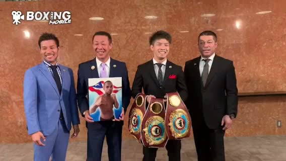 田中恒成(畑中)次戦発表会見動画