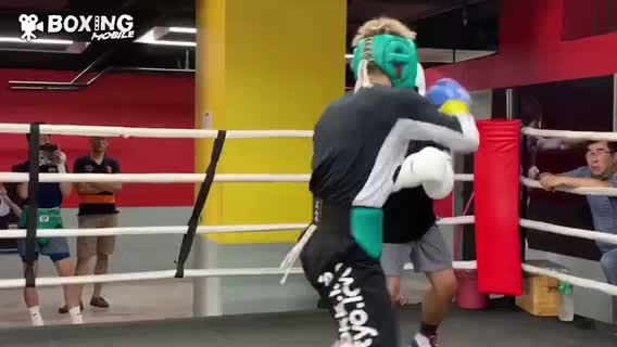 田中恒成(畑中)フィリピン合宿スパーリング動画