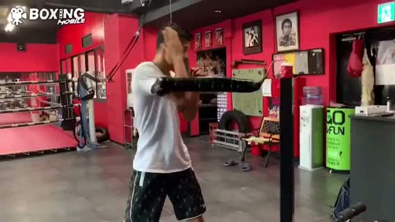 亀田和毅(協栄)練習動画