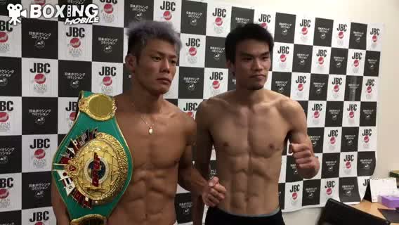 OPBF・Sバンタム級タイトル戦前日計量動画