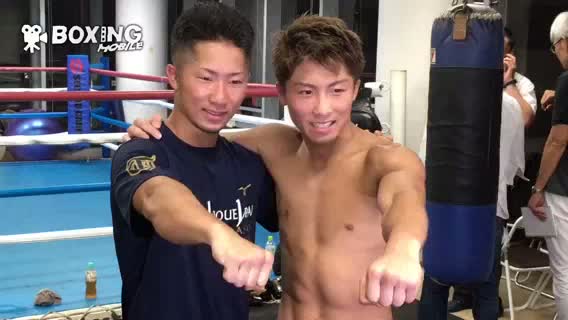 井上尚弥(大橋)公開練習動画