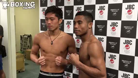 伊藤雅雪(横浜光)再起戦前日計量動画