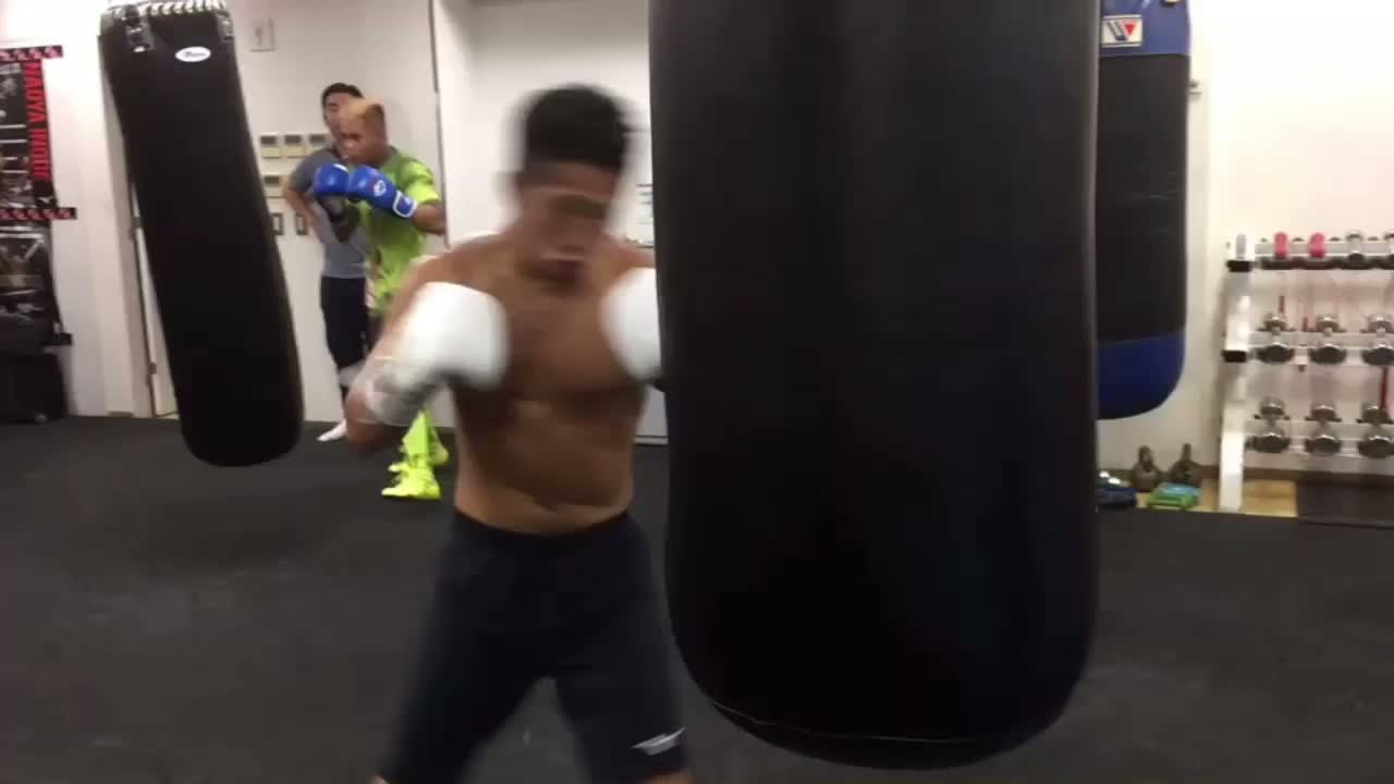 井上拓真(大橋)公開練習動画