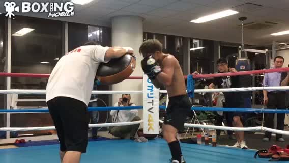 井上尚弥(大橋)公開練習動画