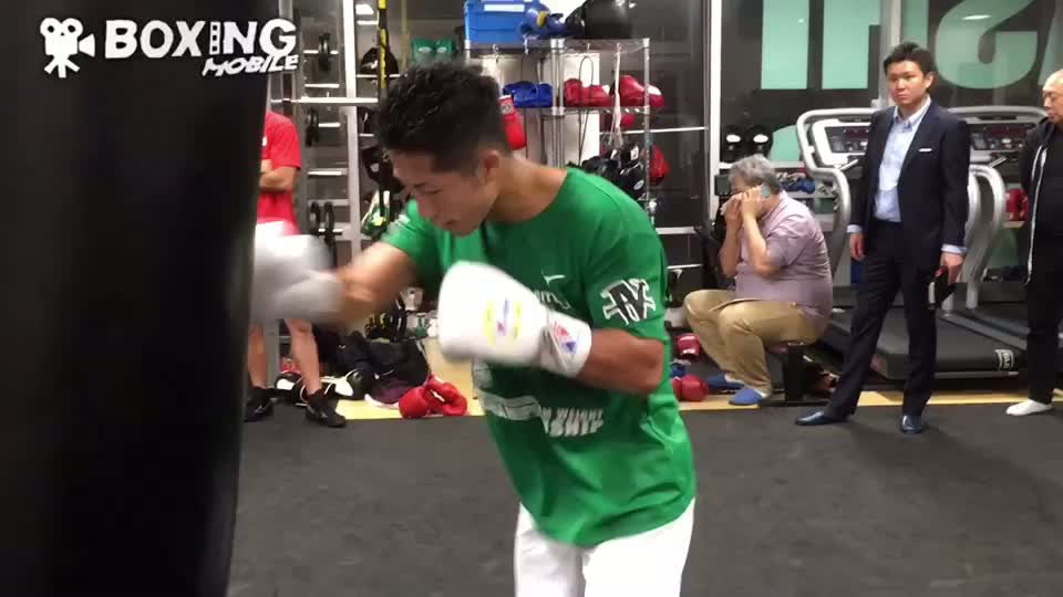 井上拓真(大橋)練習動画