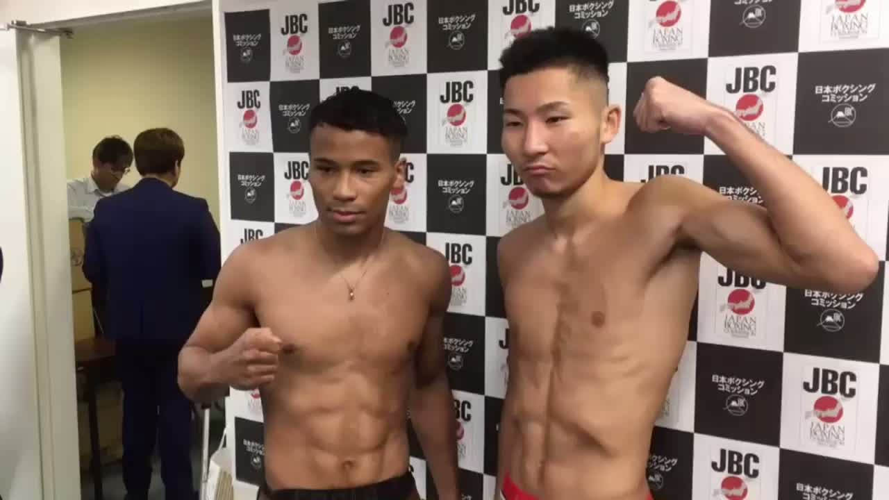 斎藤一貴vs富岡樹 前日計量動画