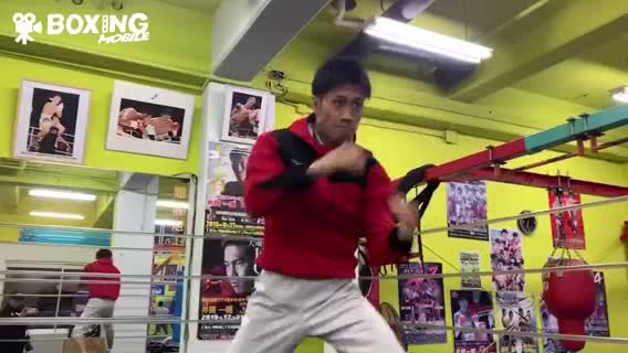 石田匠(井岡)練習動画