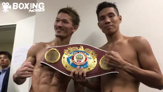 WBO-APスーパーフェザー級タイトル戦前日計量