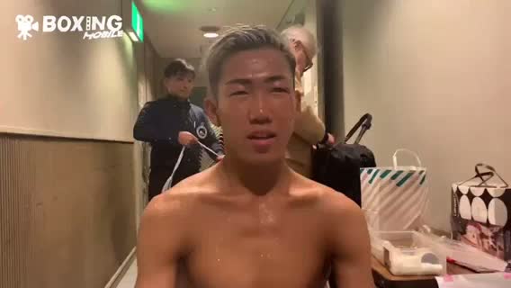 日本ユース・フライ級王座戦勝ちコメ