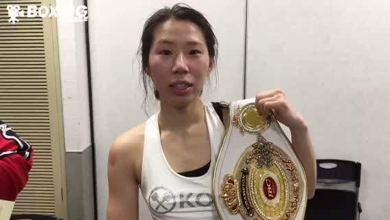 日本女子ミニマム級王座戦勝ちコメ