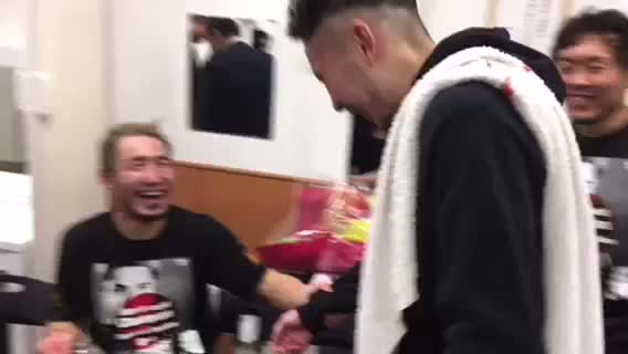 吉野修一郎と富岡樹 試合後動画