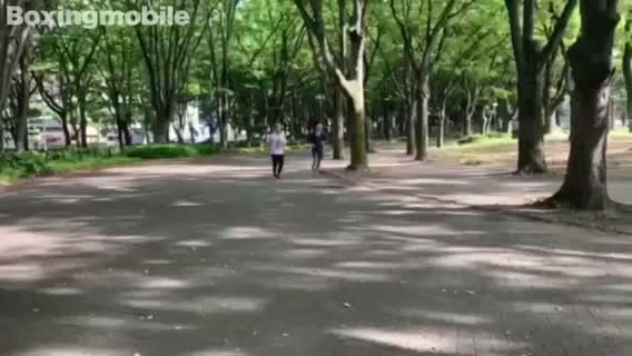 田中恒成(畑中)非公開練習動画