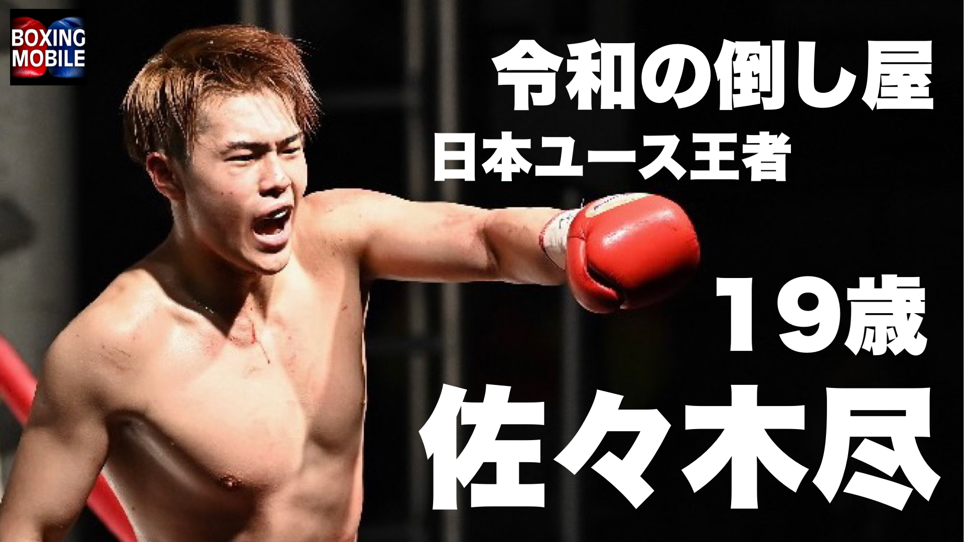 19歳のハードパンチャーに注目！