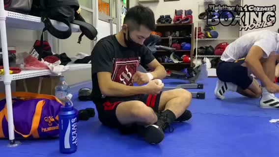 阿部麗也(KG大和)サンドバッグ打ち動画