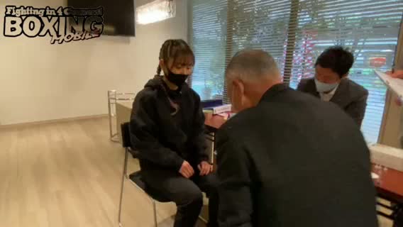 鈴木なな子vs瀬川紗代 前日計量動画