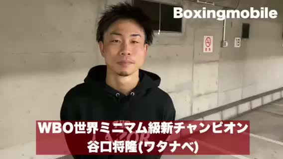 WBO世界ミニマム級王座戦勝ちコメ動画